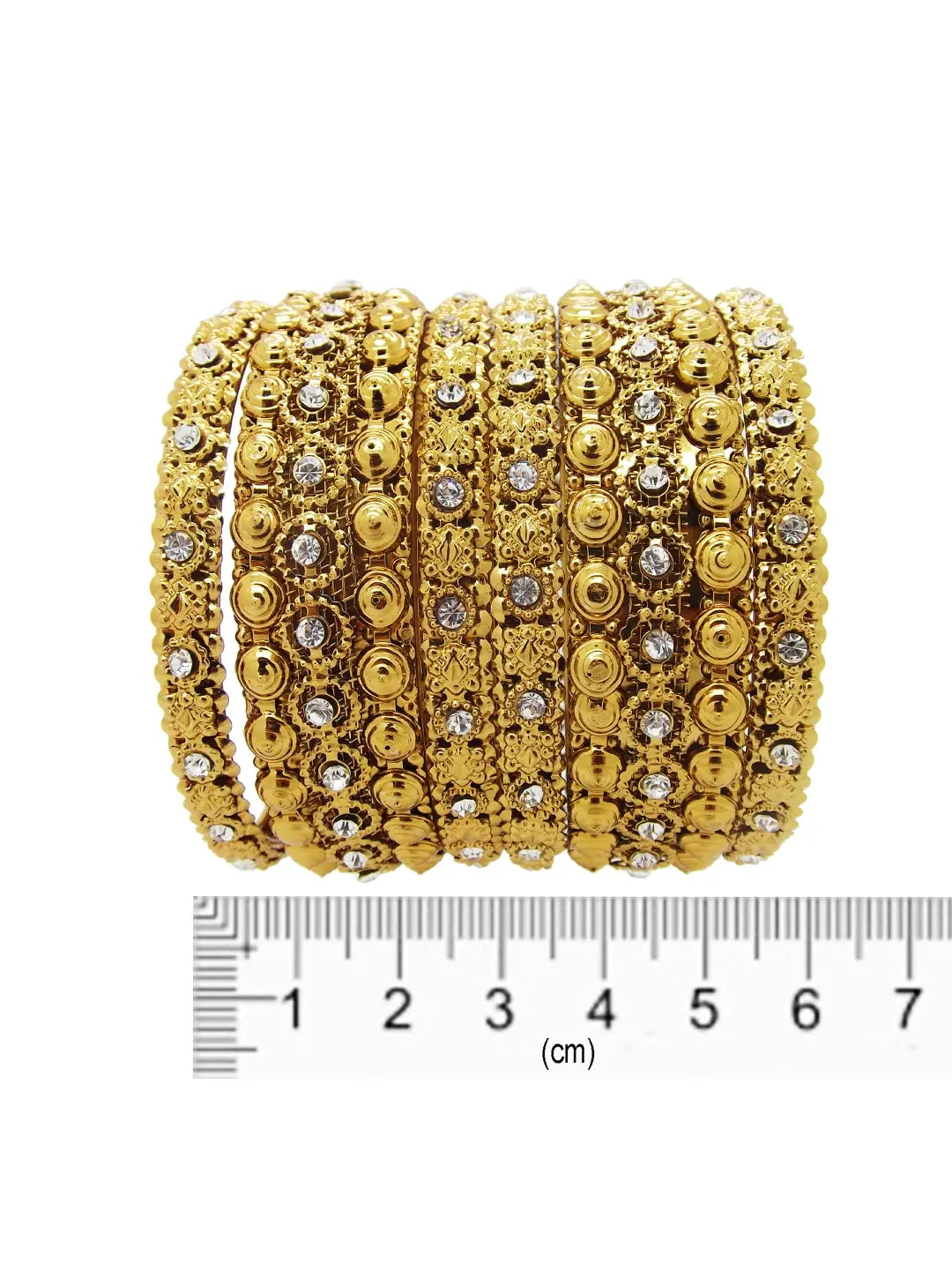 Gold Plated Chuda Bangles