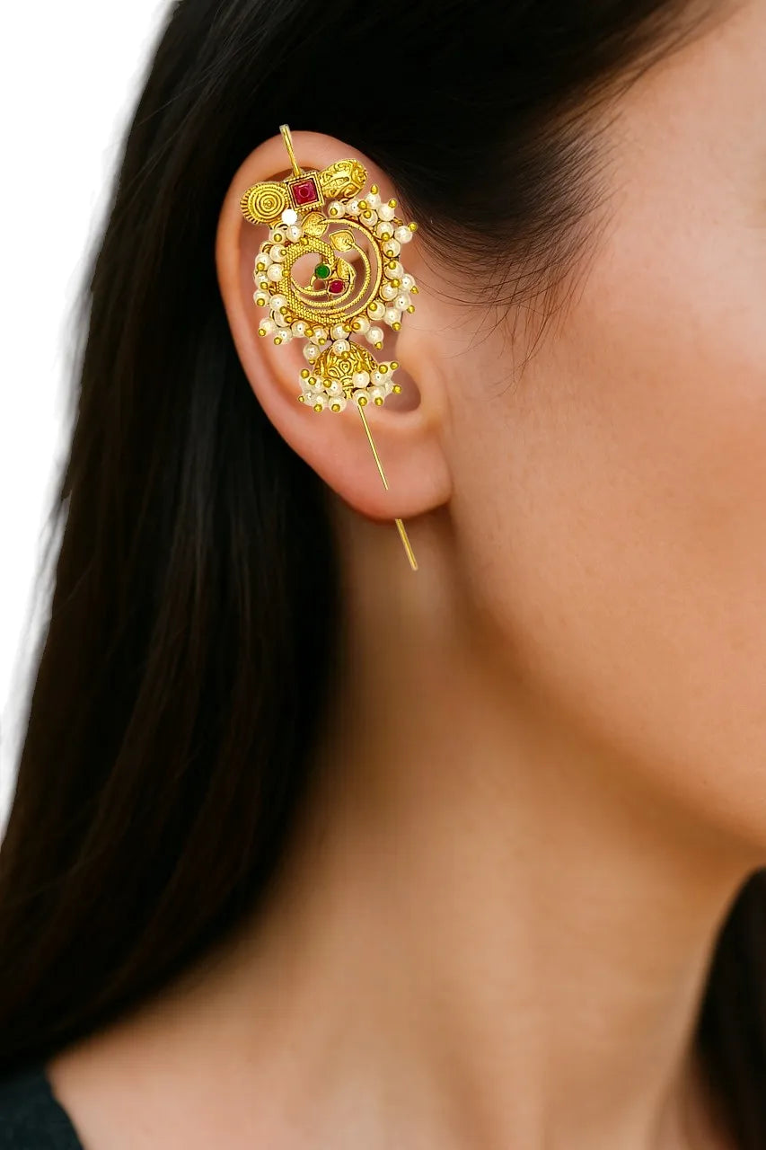 Geometric Ear Cuff Earrings