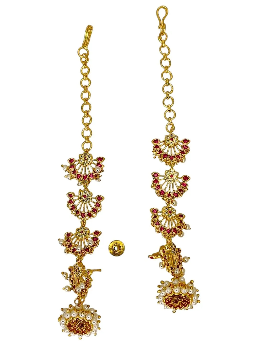 Floral Jhumka Earrings