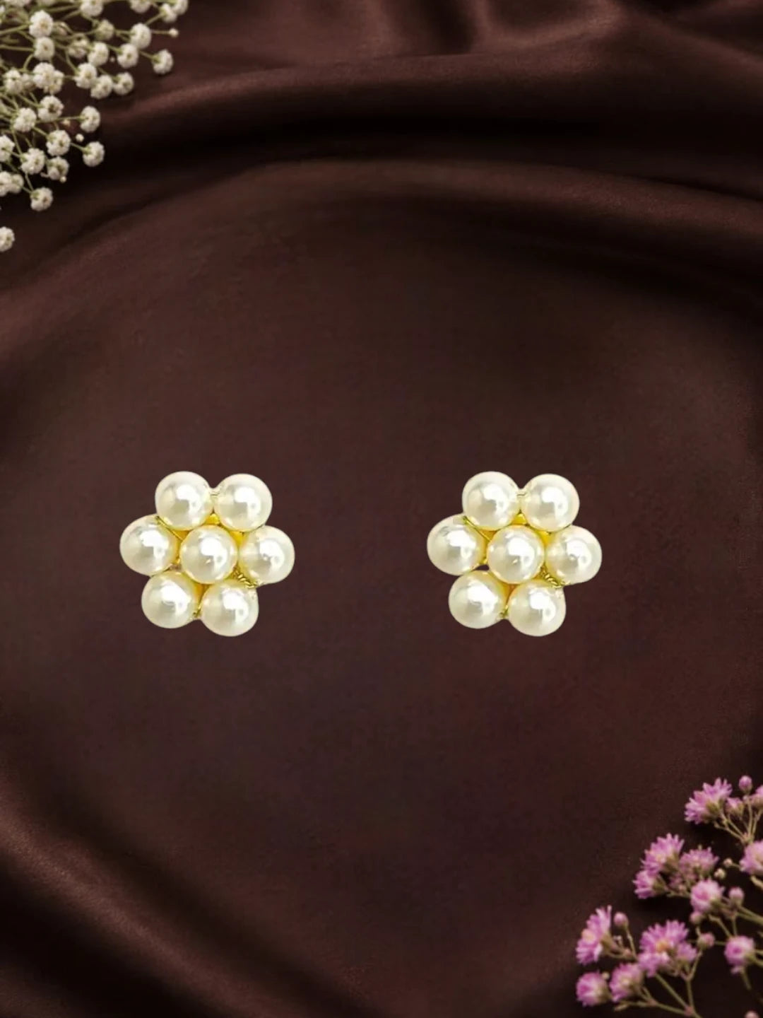 Maharashtrian Style Ear Cuff With Stud Earrings