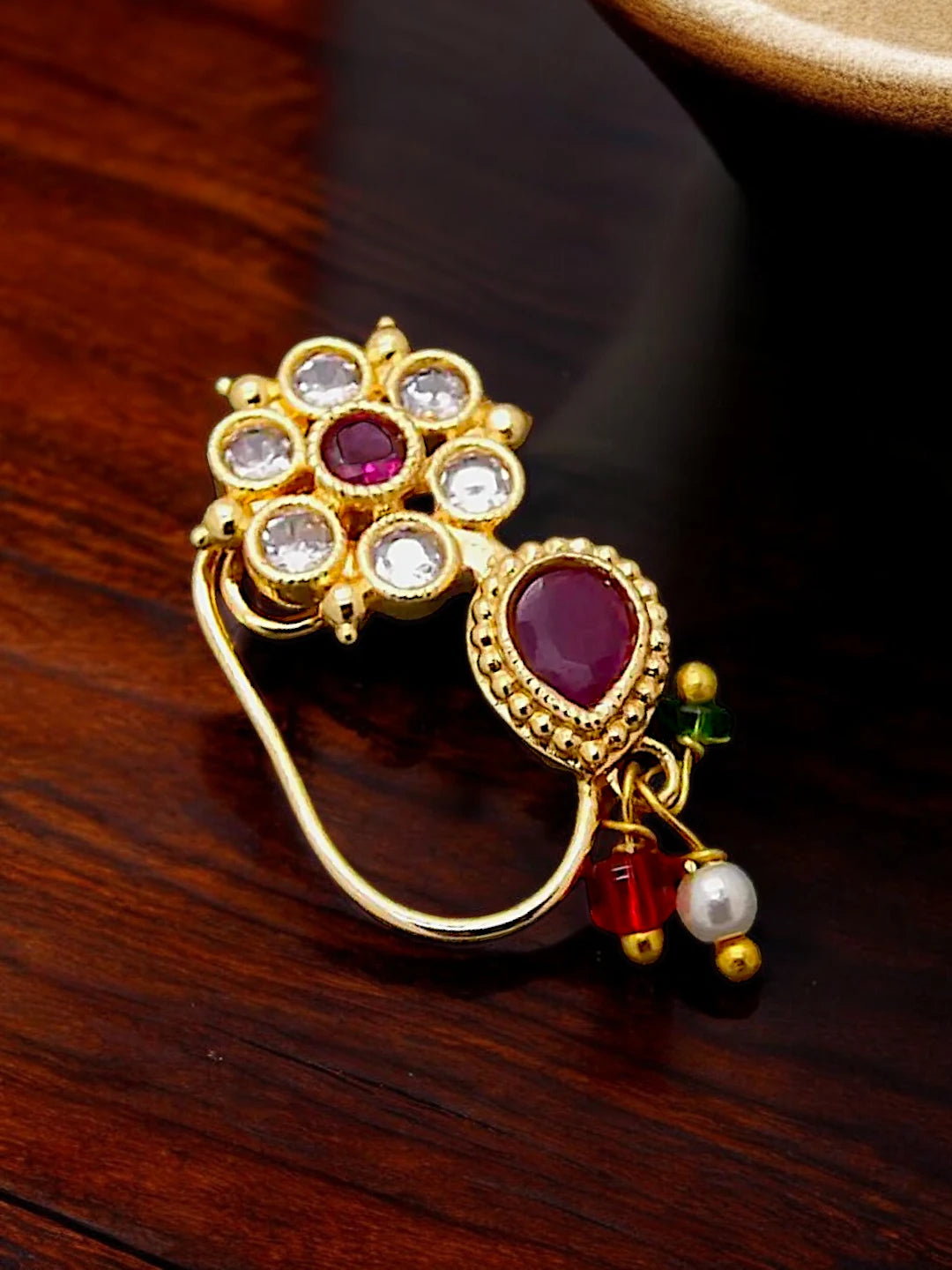 Gold Finish Nosepin