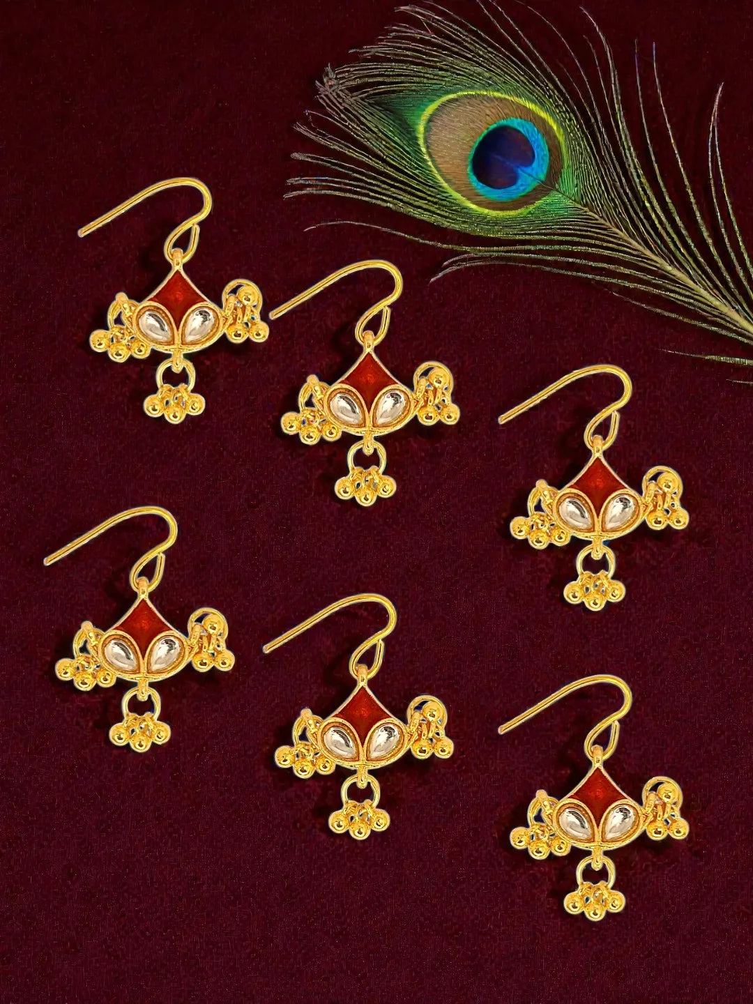 Set Of 6 Hook Style Bun Pin