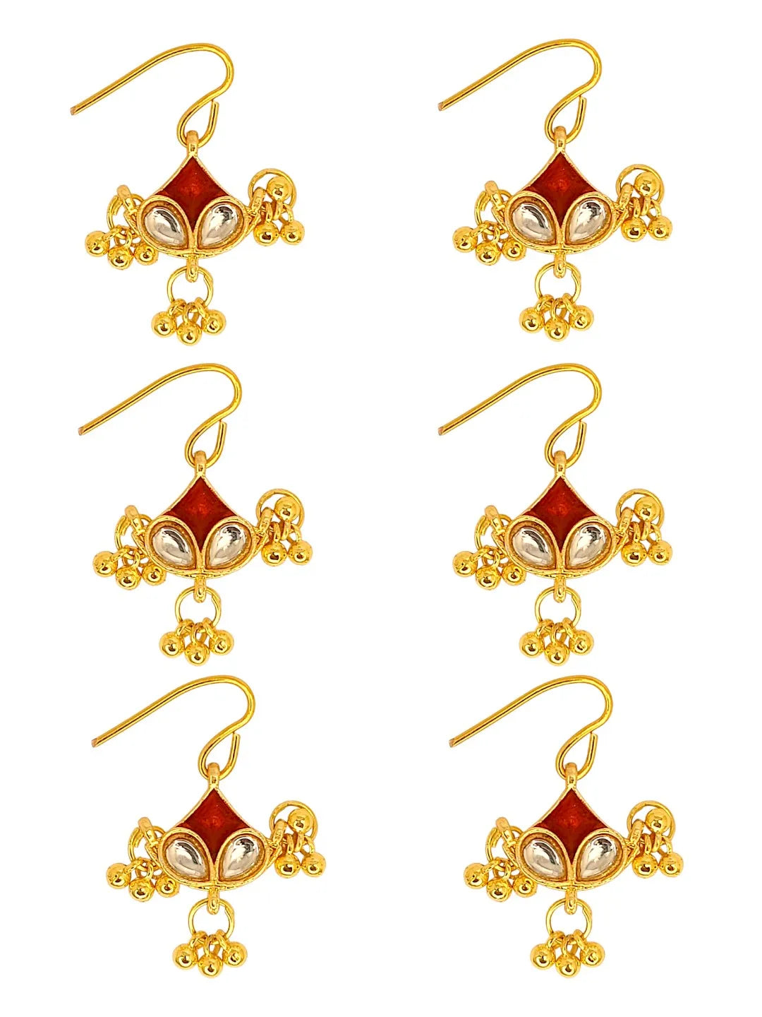 Set Of 6 Hook Style Bun Pin