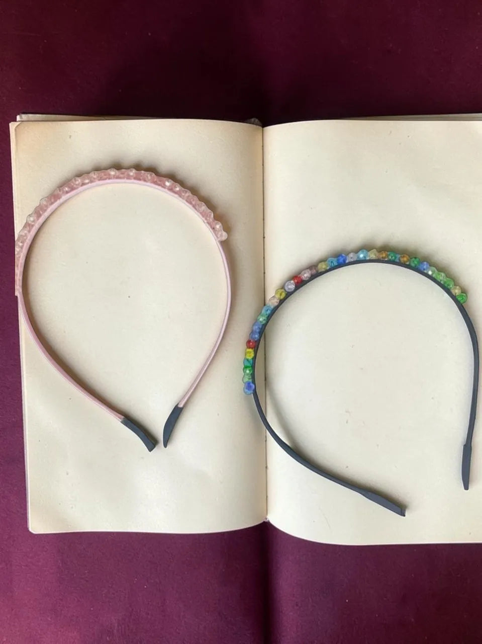Girls Set of 2 Embellished Hairband