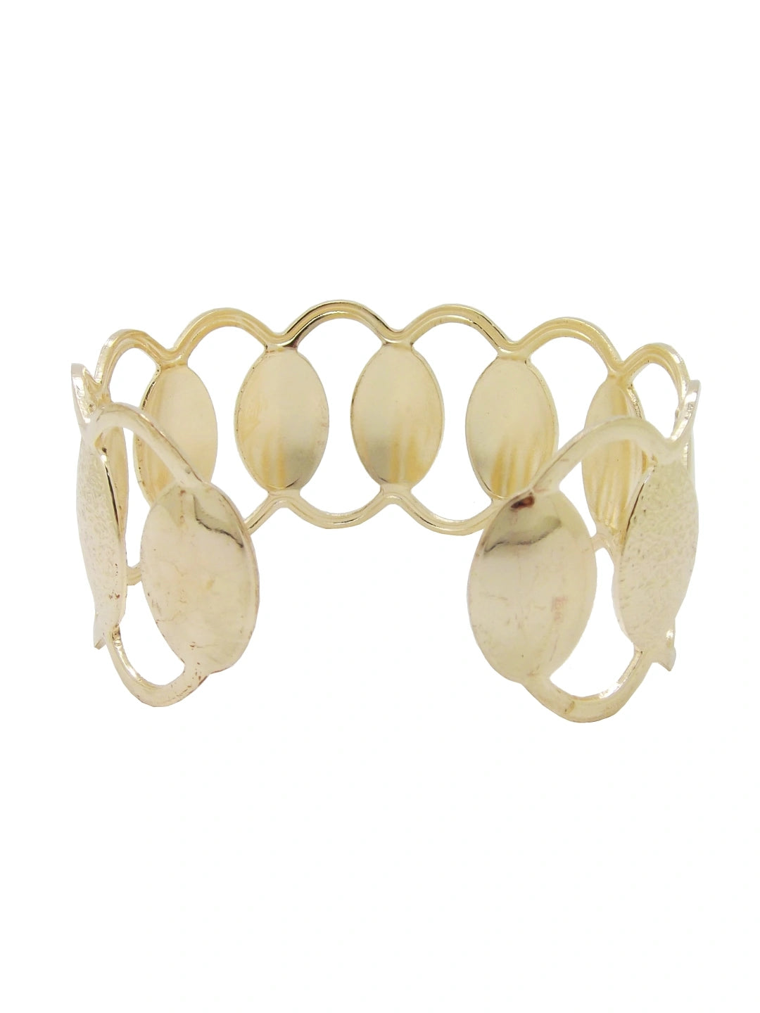 Gold Plated Kada Bracelet
