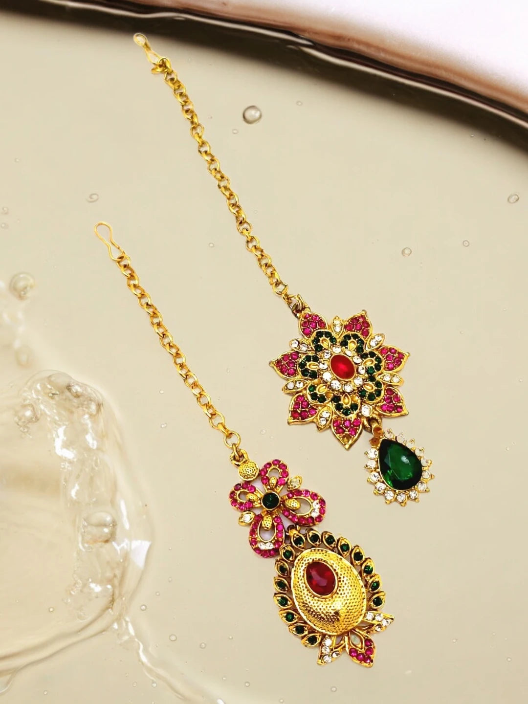 Gold Plated Maangtikka