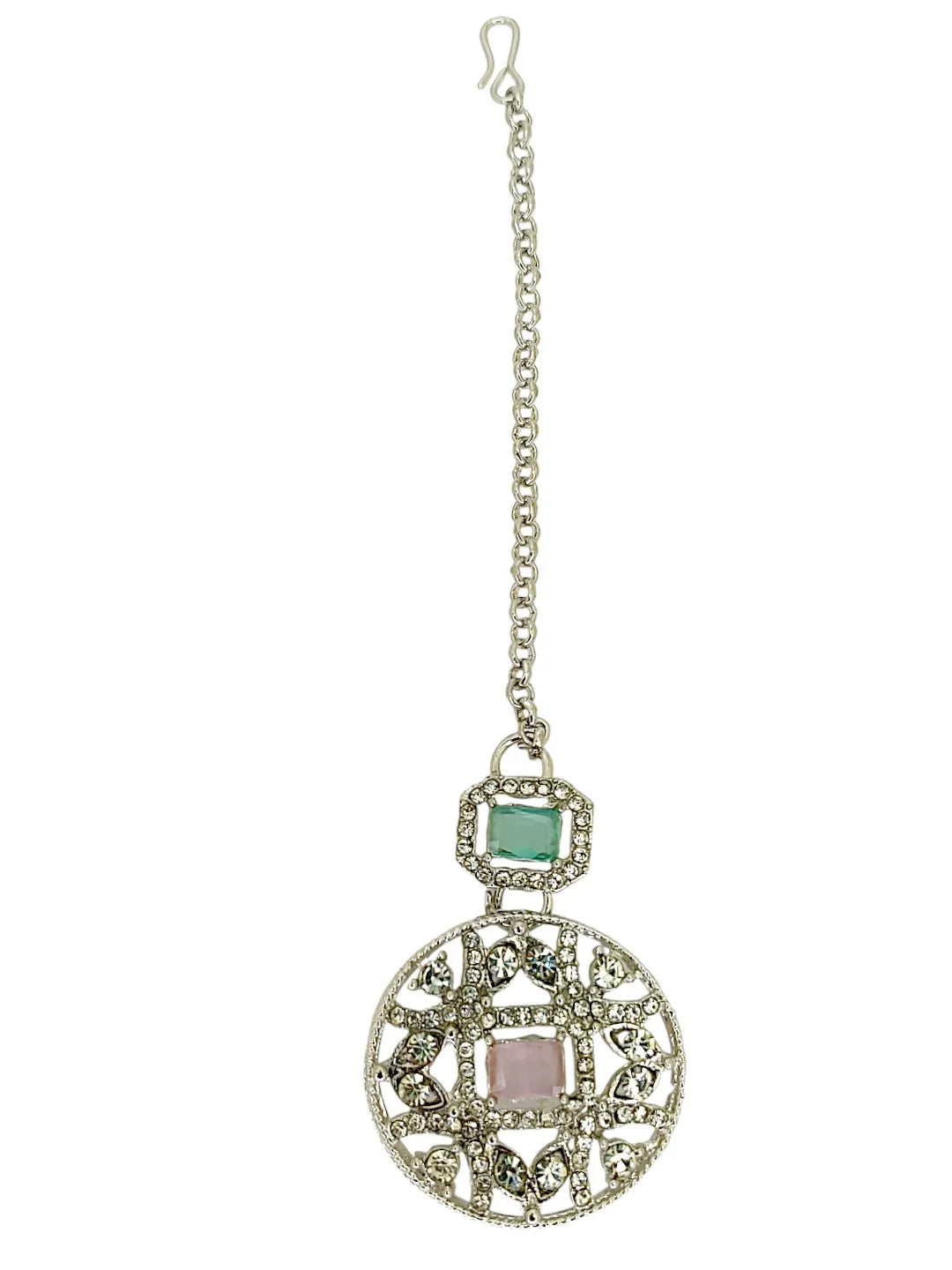 Rhodium-Plated Cubic Zirconia Jewellery Set