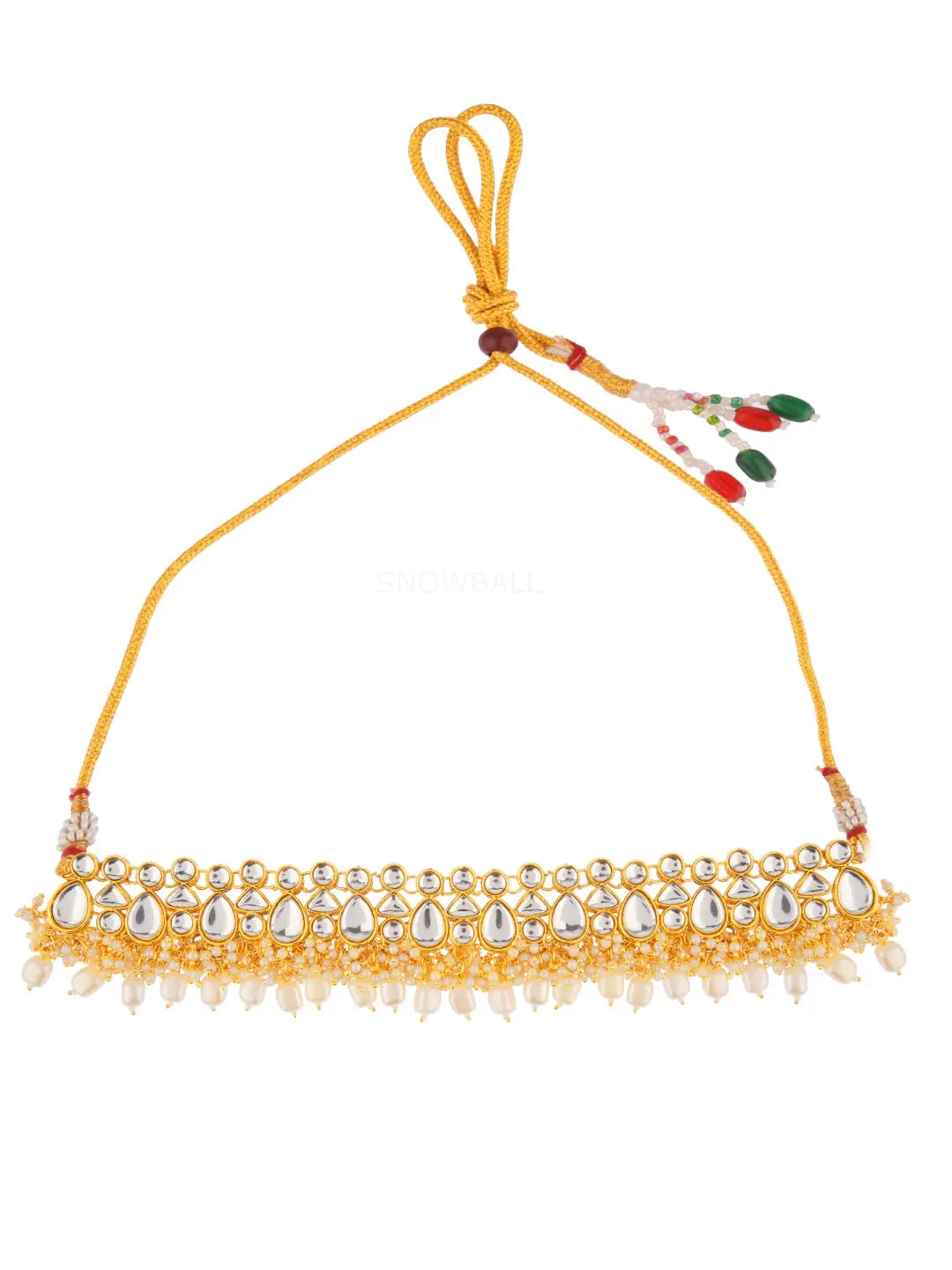 Gold Plated Kundan Jewellery Set