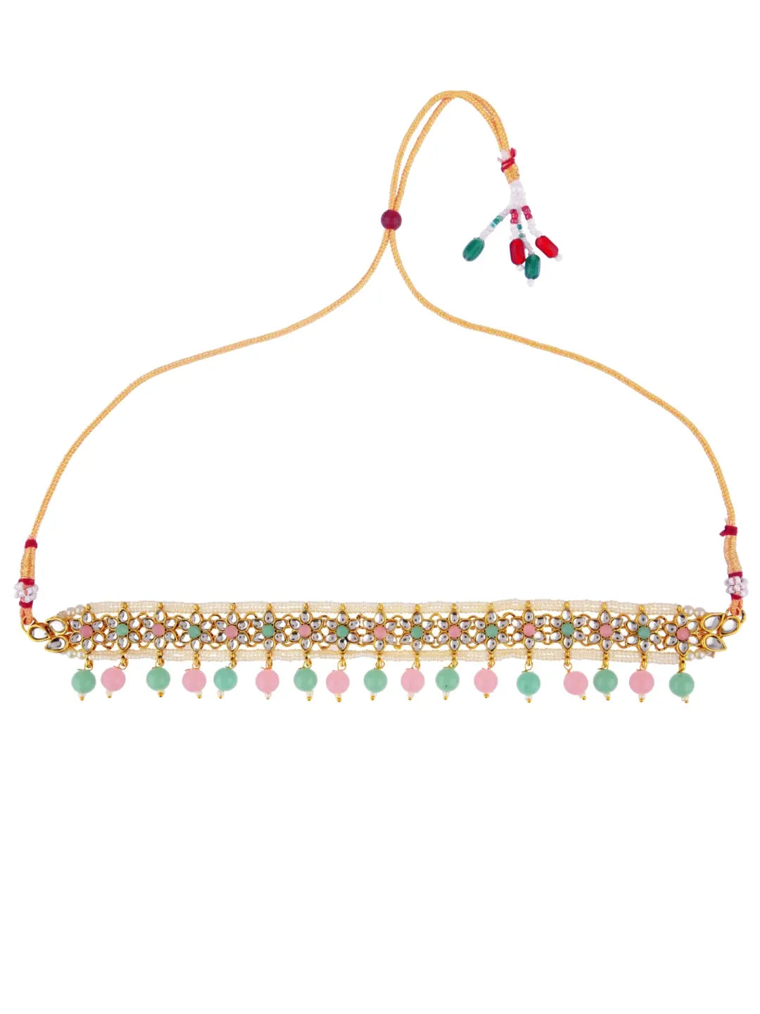 Pastel Pink & Green Jewellery Set