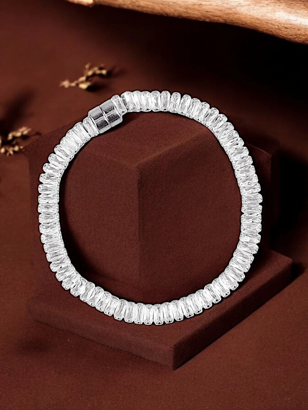 Silver Plated Magnet Bracelet