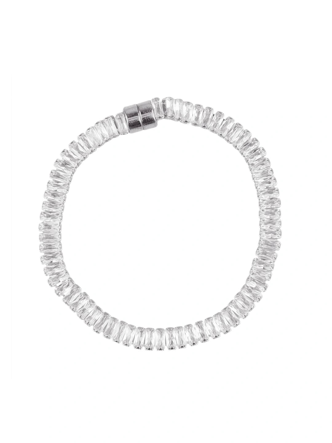Silver Plated Magnet Bracelet