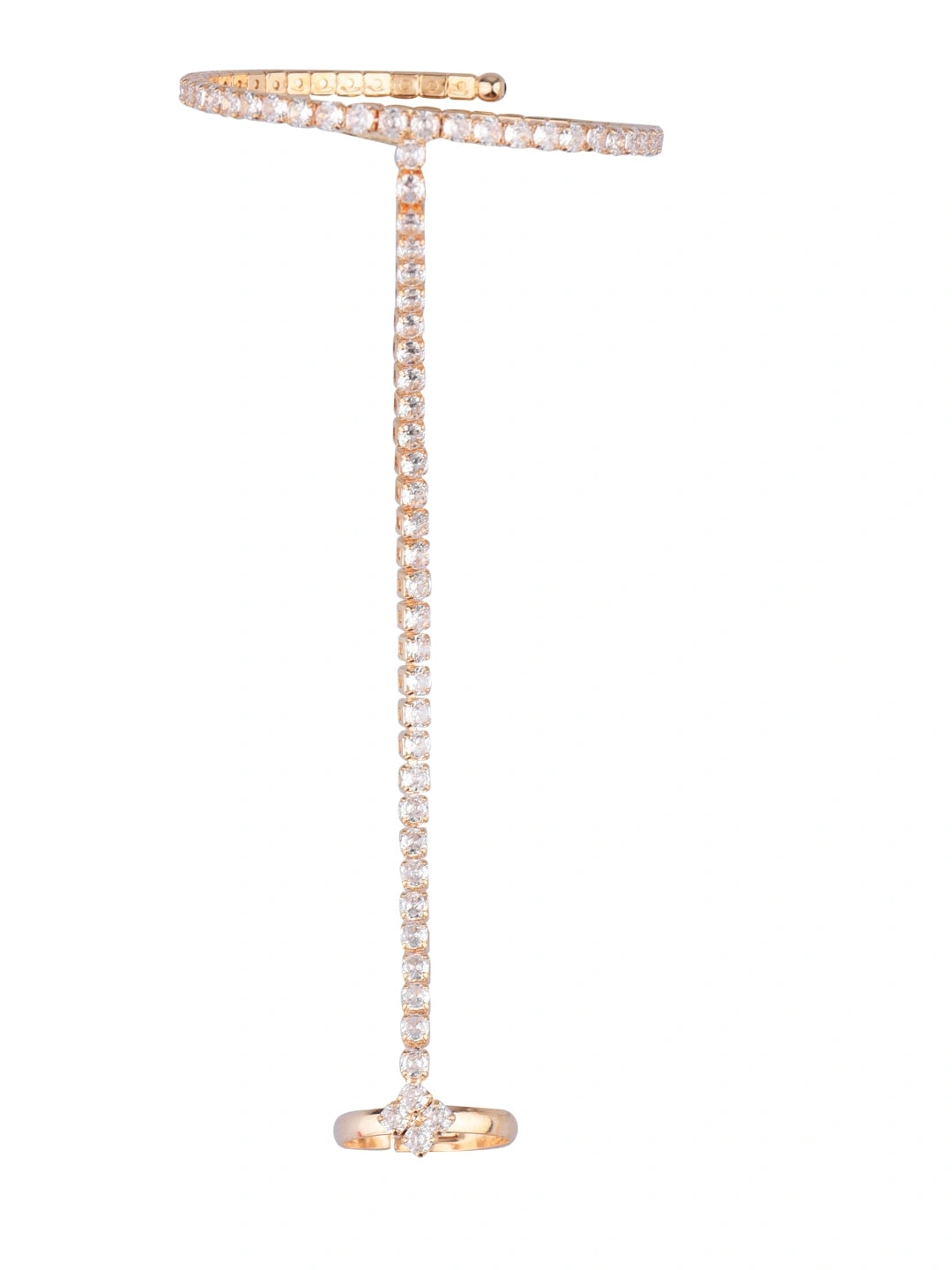 Gold Plated Kada Bracelet
