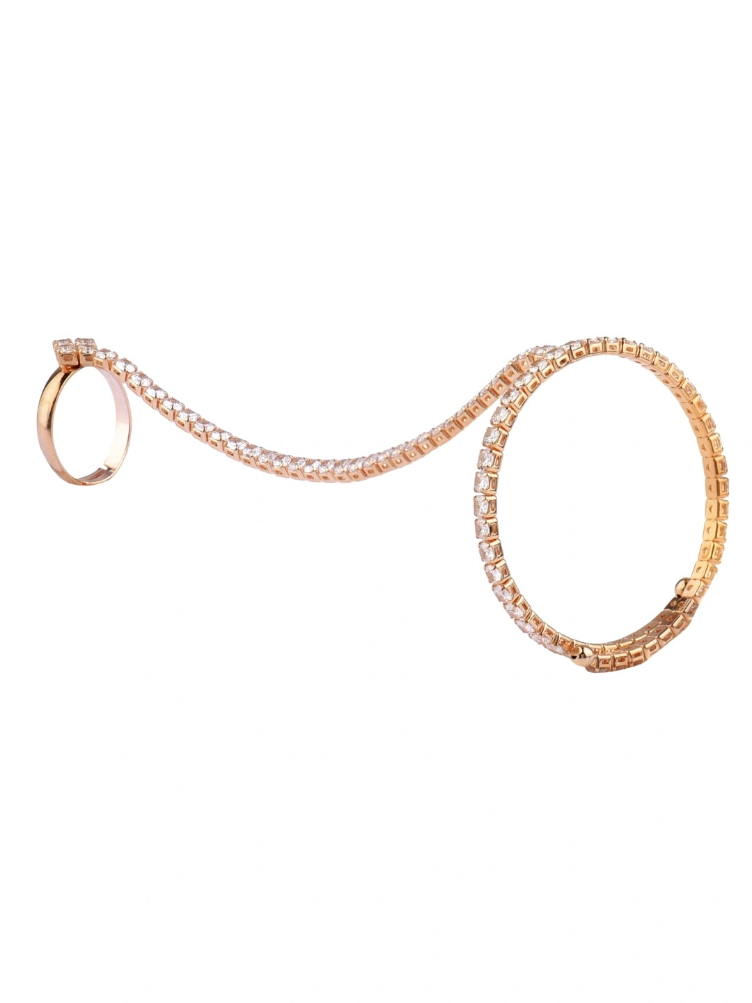 Gold Plated Kada Bracelet