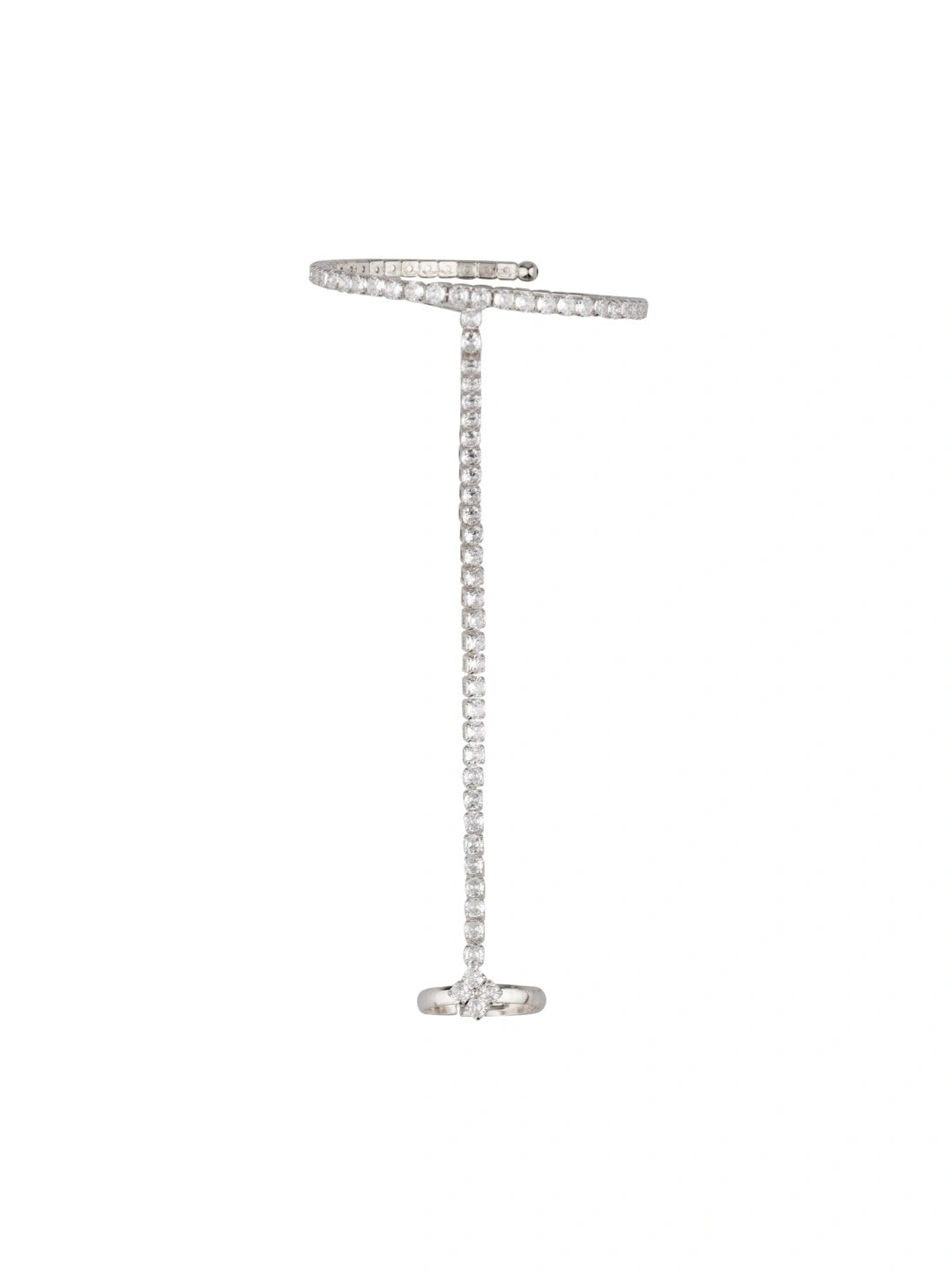 Silver Plated Kada Bracelet