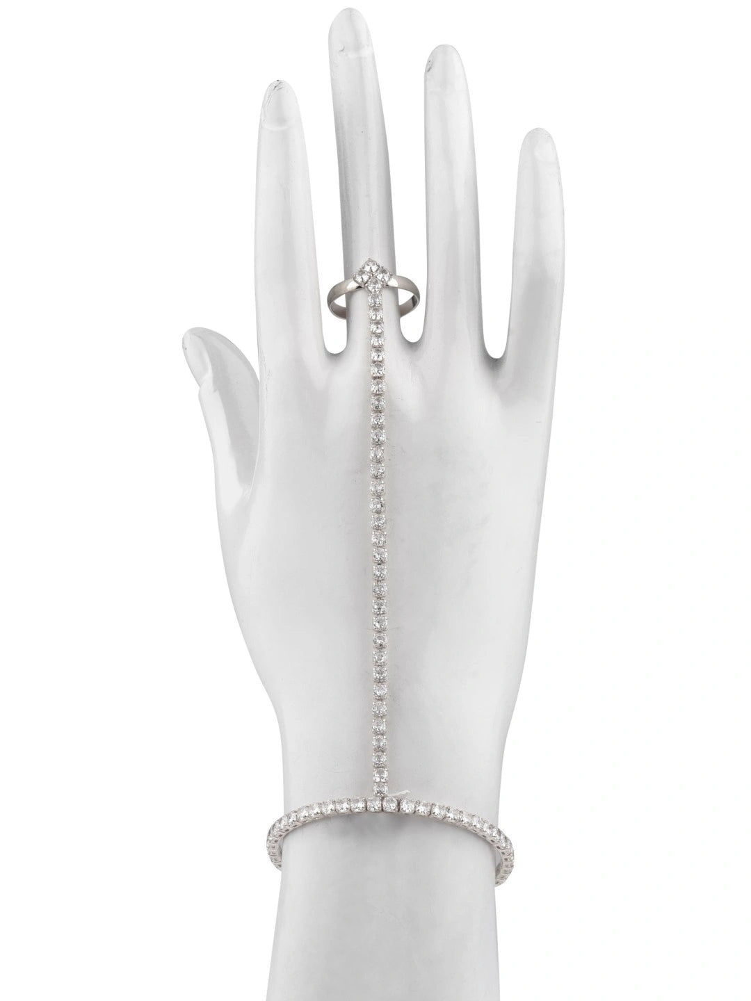 Silver Plated Kada Bracelet