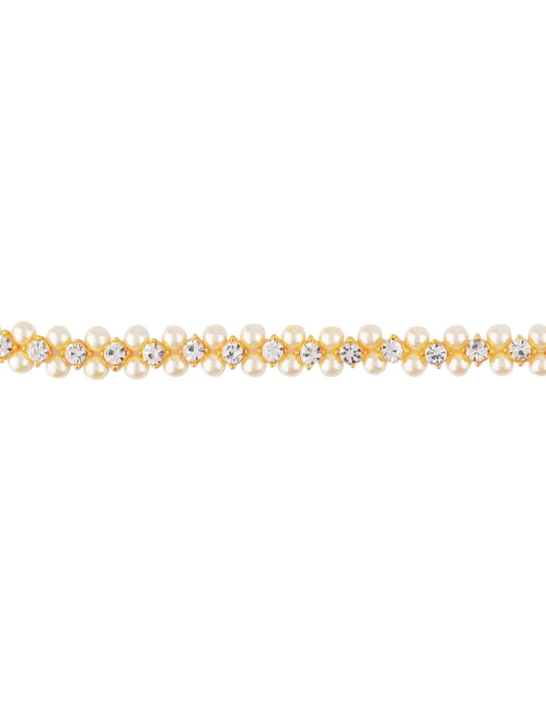 Pearl Adorned Waist Belt