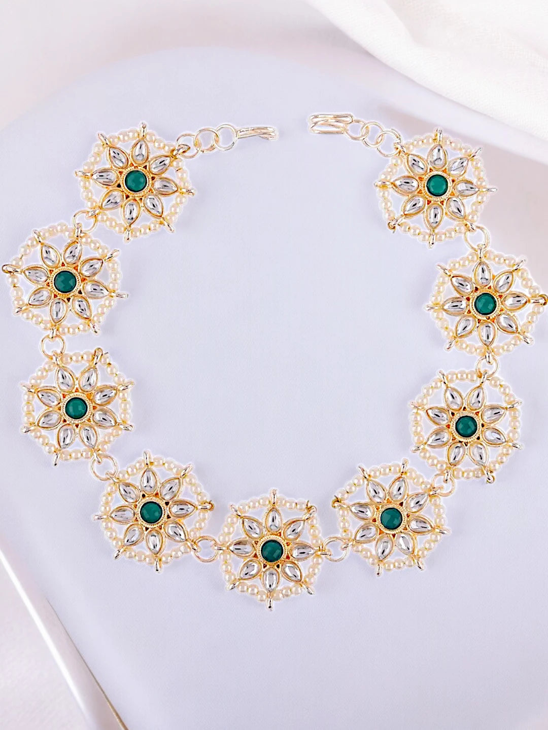 Green Stone Sheeshphool