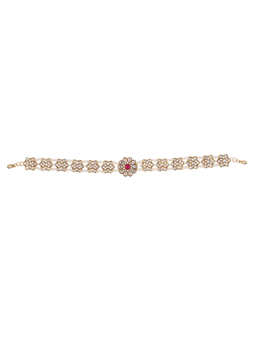 Floral Kundan Sheeshphool