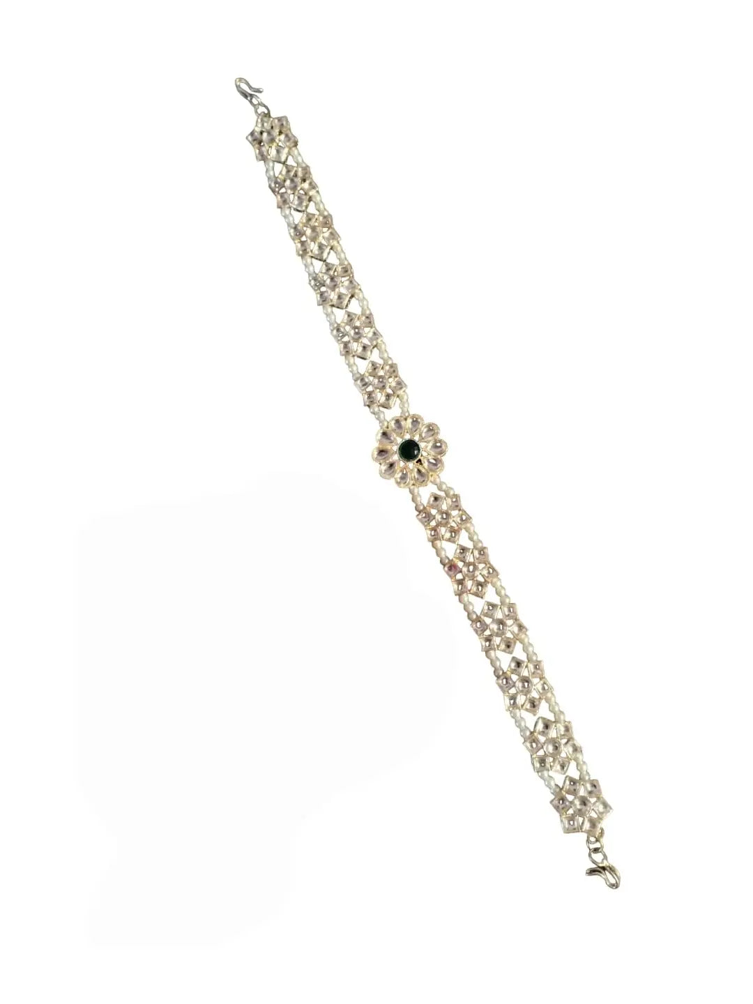 White Floral Sheeshphool