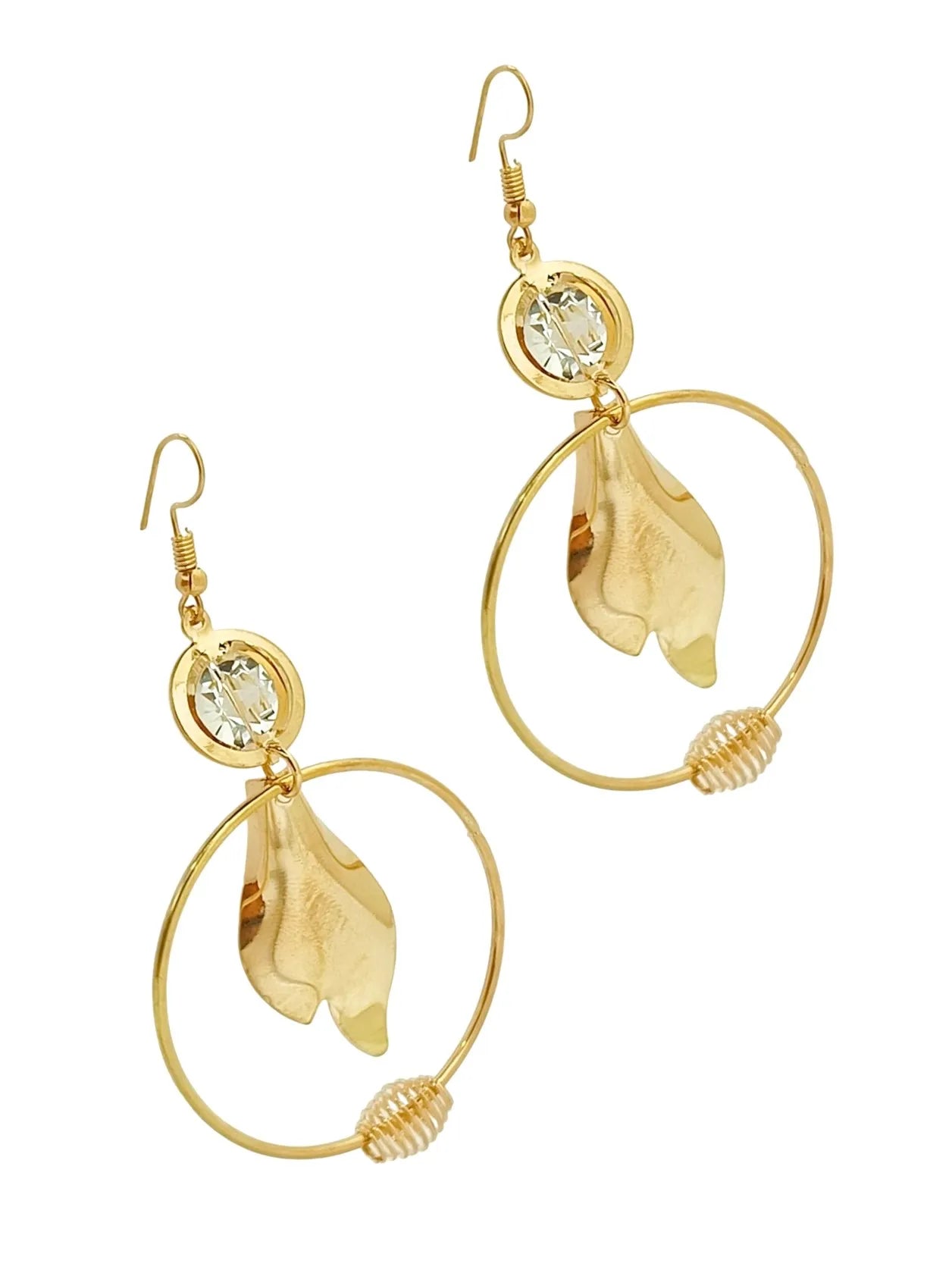 Circular Drop Earrings
