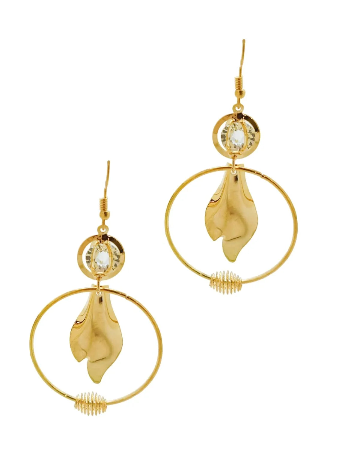 Circular Drop Earrings