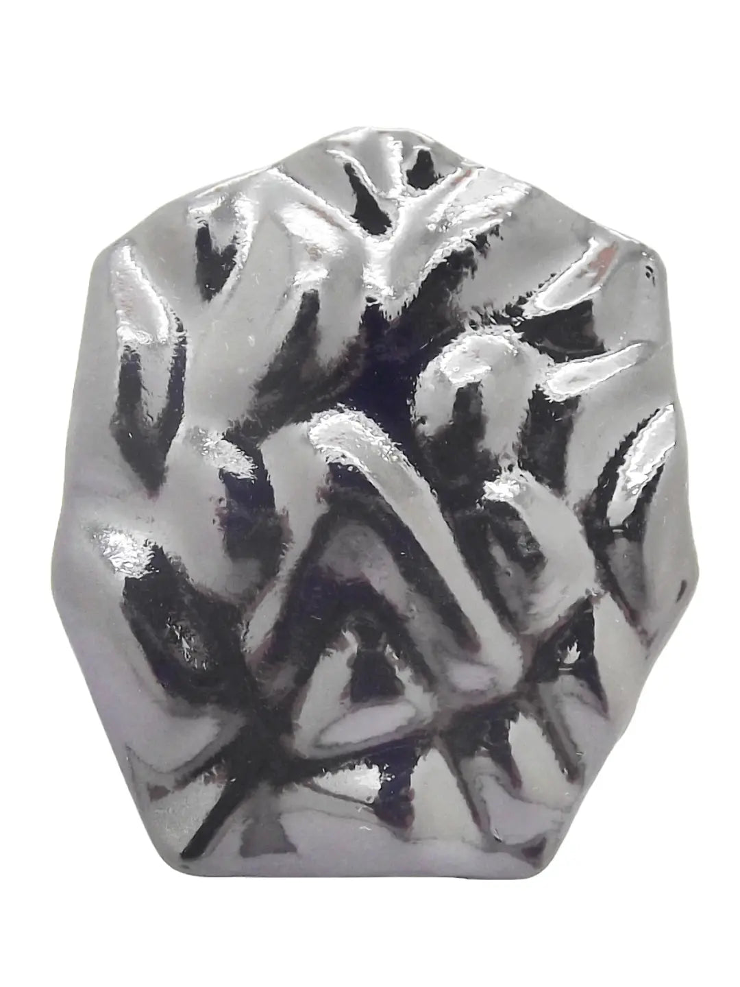 Black Hexagon Ring