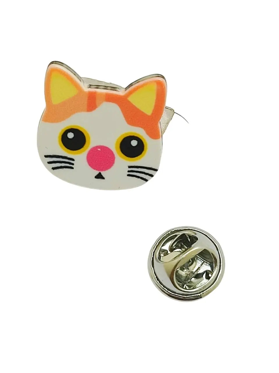 Cat, Star, and Watermelon Lapel Pin Sets