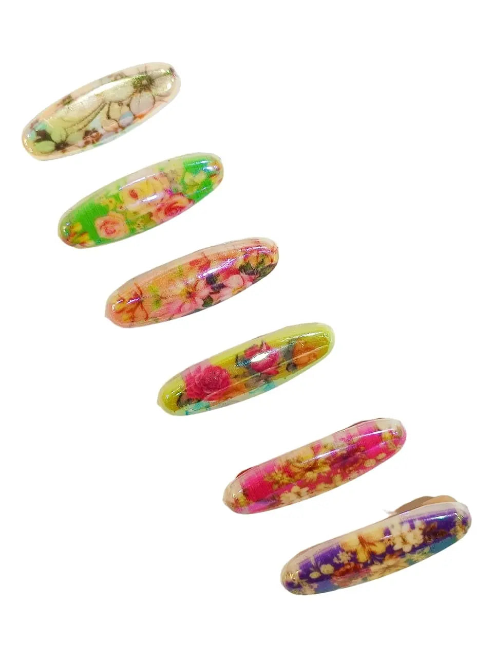 Multicolor Elegant Floral Saree Pin Sets