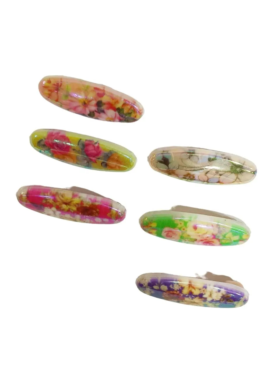 Multicolor Elegant Floral Saree Pin Sets