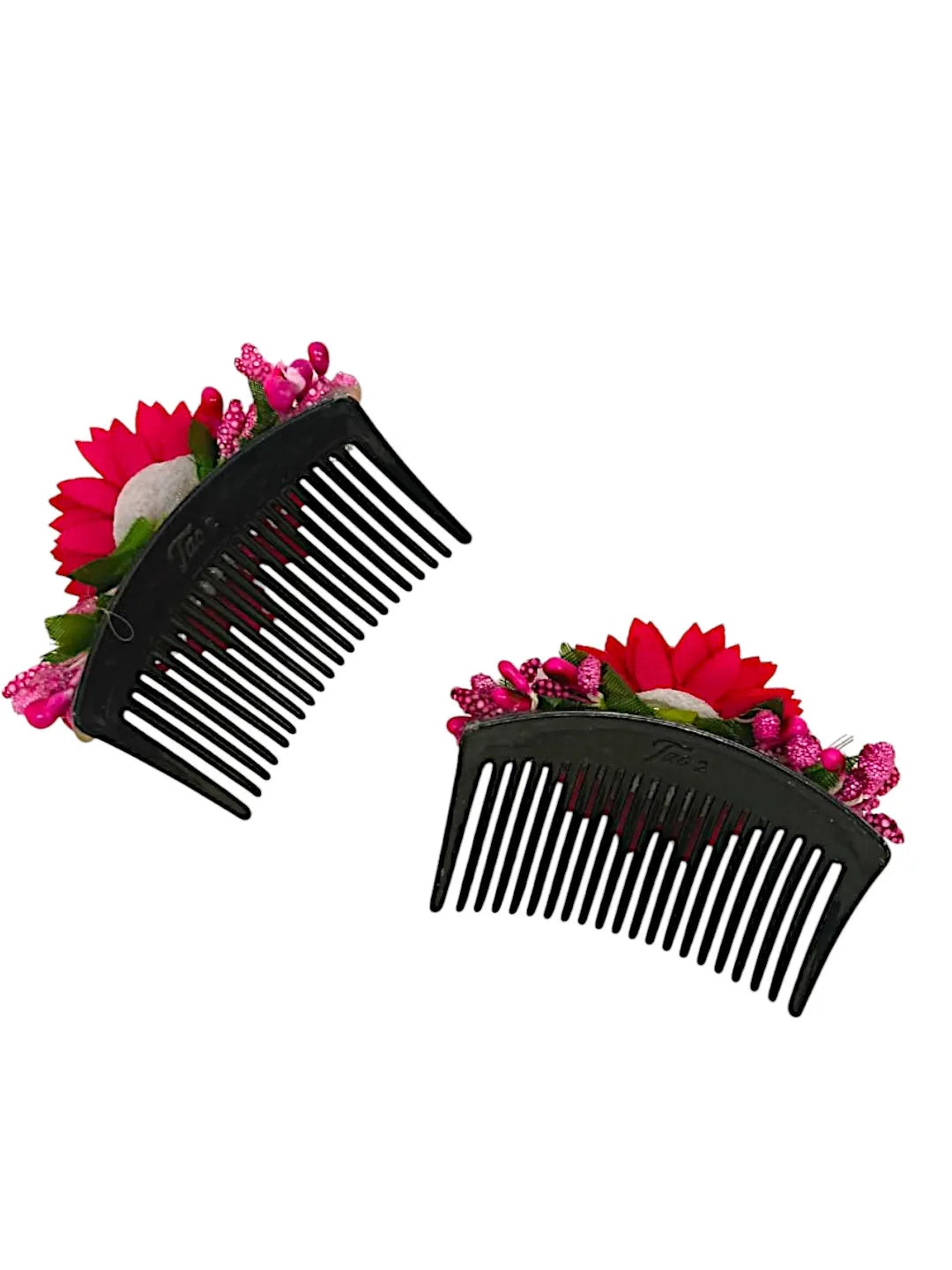 Women Set of 2 Embellished Comb Pin
