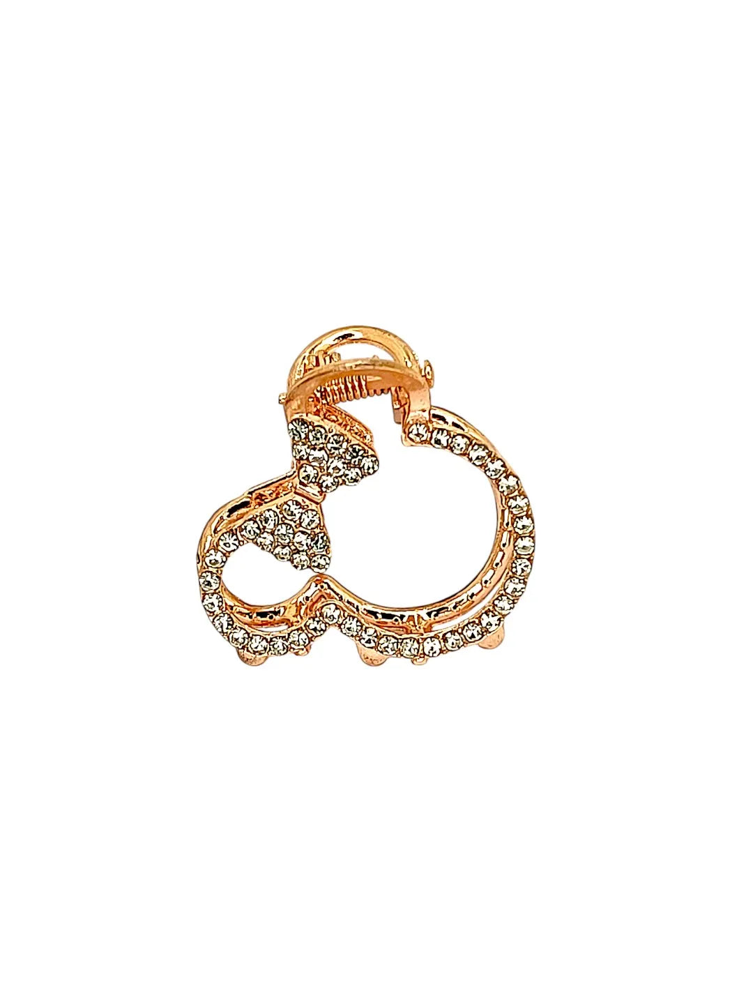 Women Set of 3 Stone-Studded Claw Clip