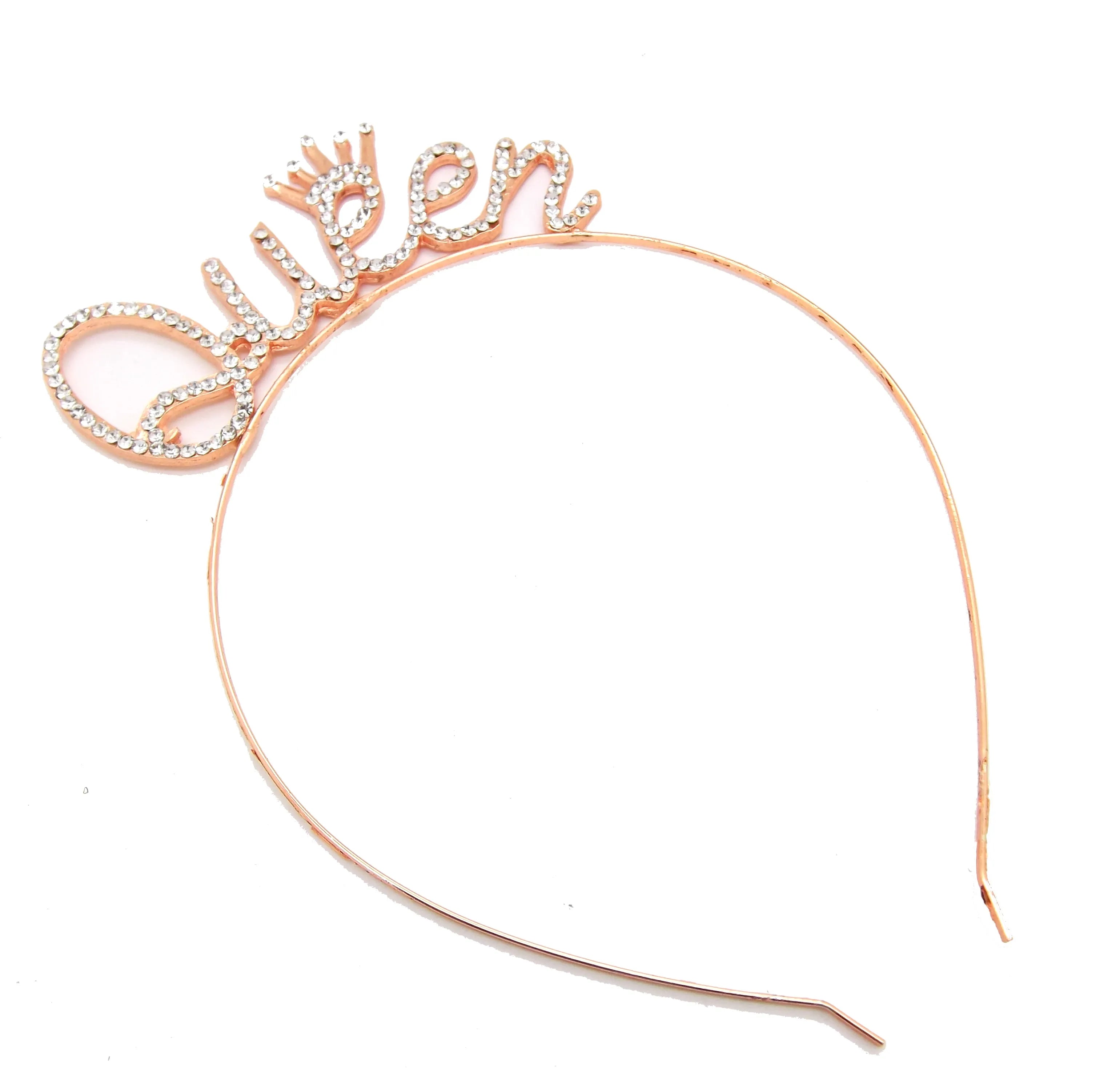Rose Gold Plated Embellished Hairband