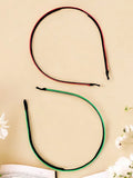 Set of 2 Hairband with Diff Color