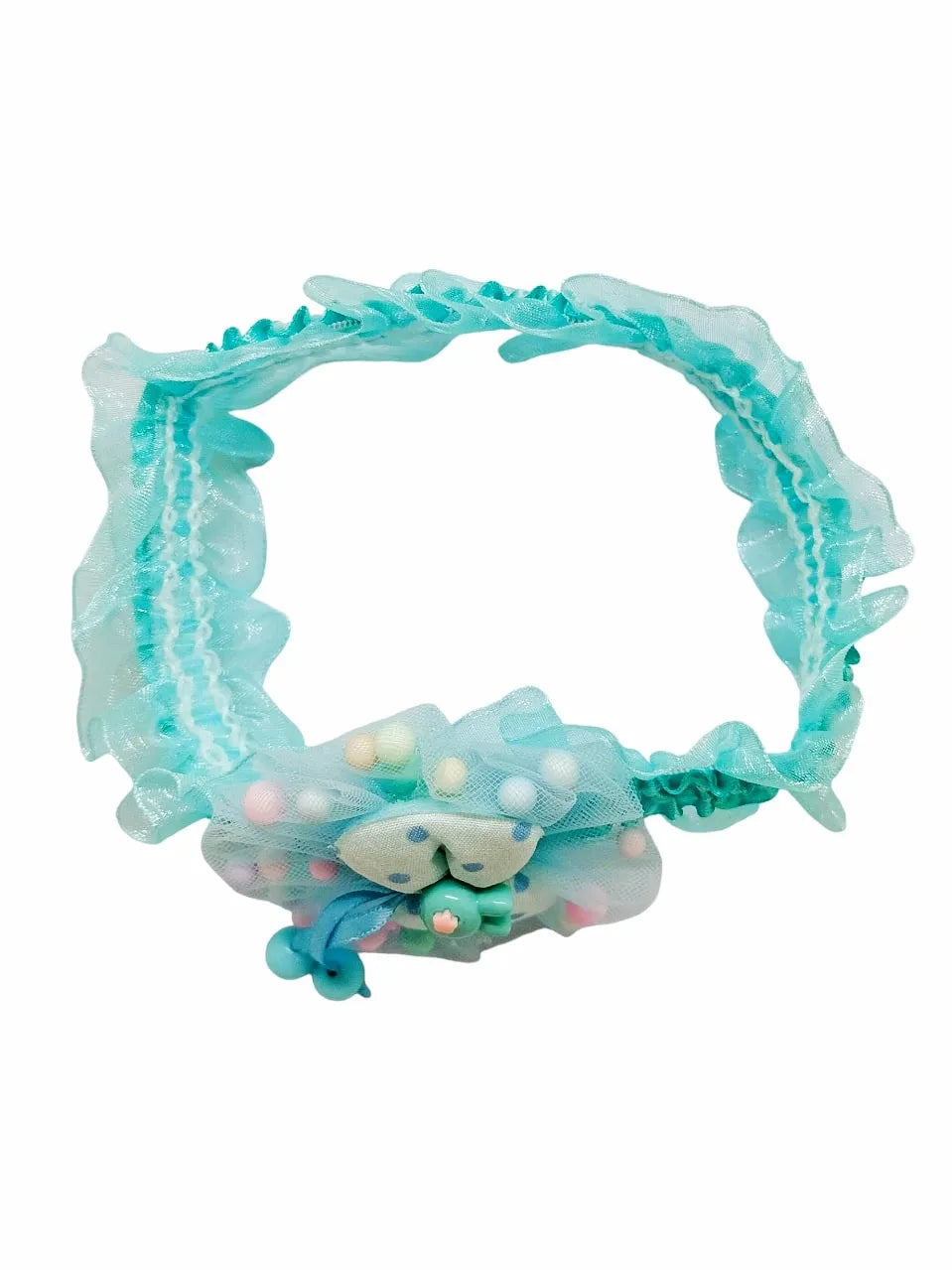 Set of 3 Lace Bow Hairbands for Kids