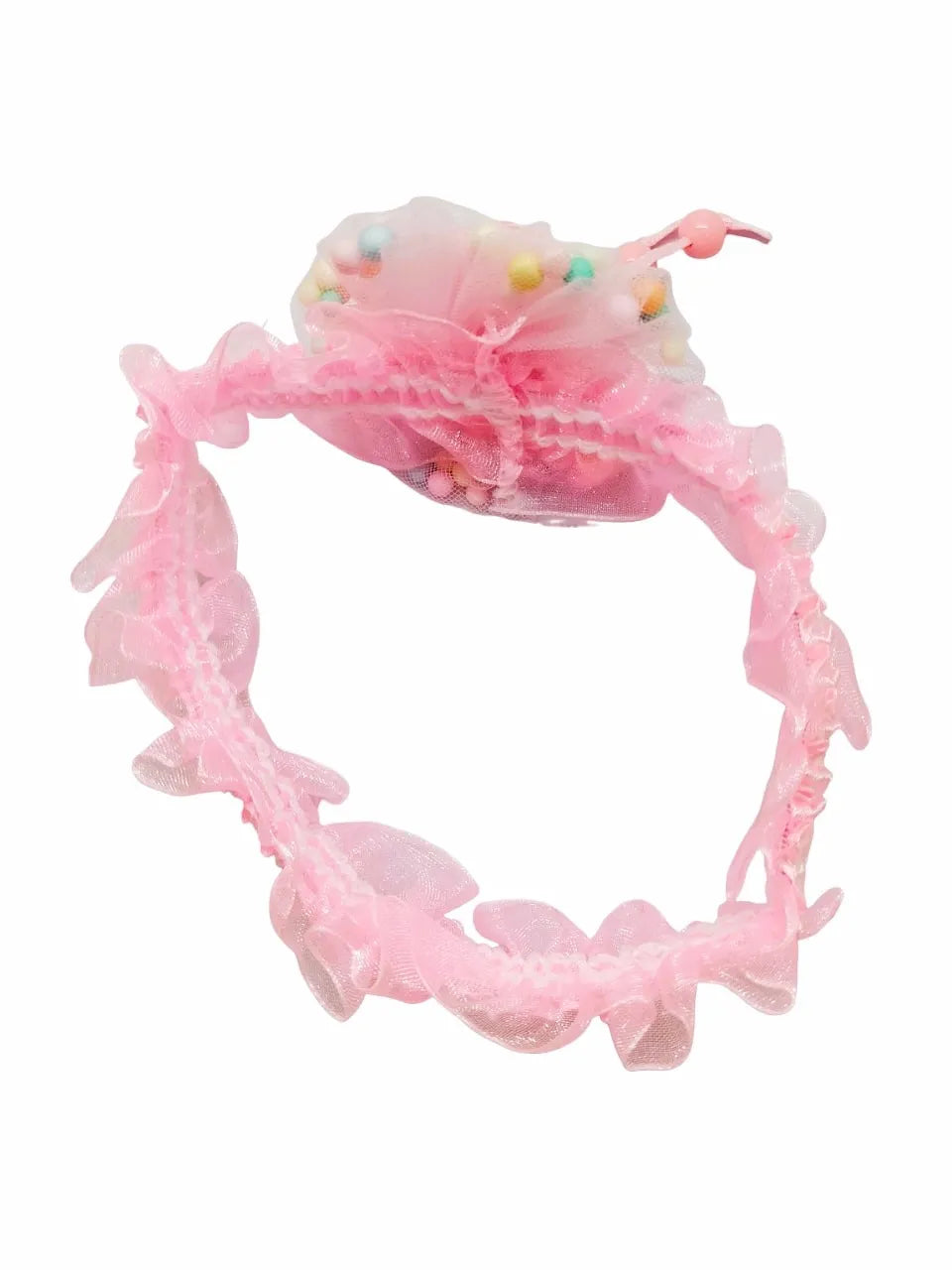 Set of 3 Lace Bow Hairbands for Kids