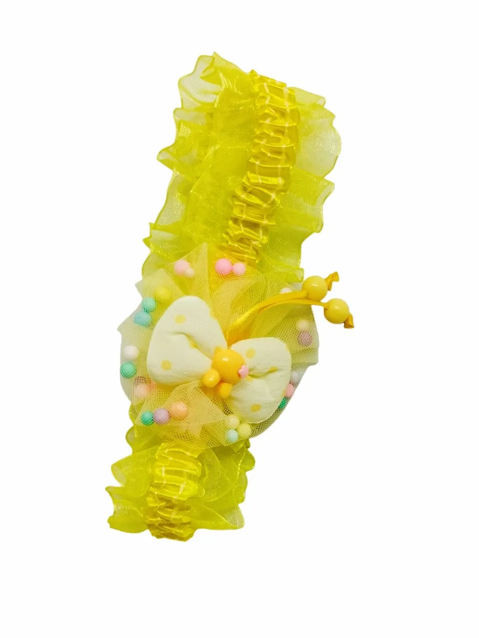Set of 3 Lace Bow Hairbands for Kids