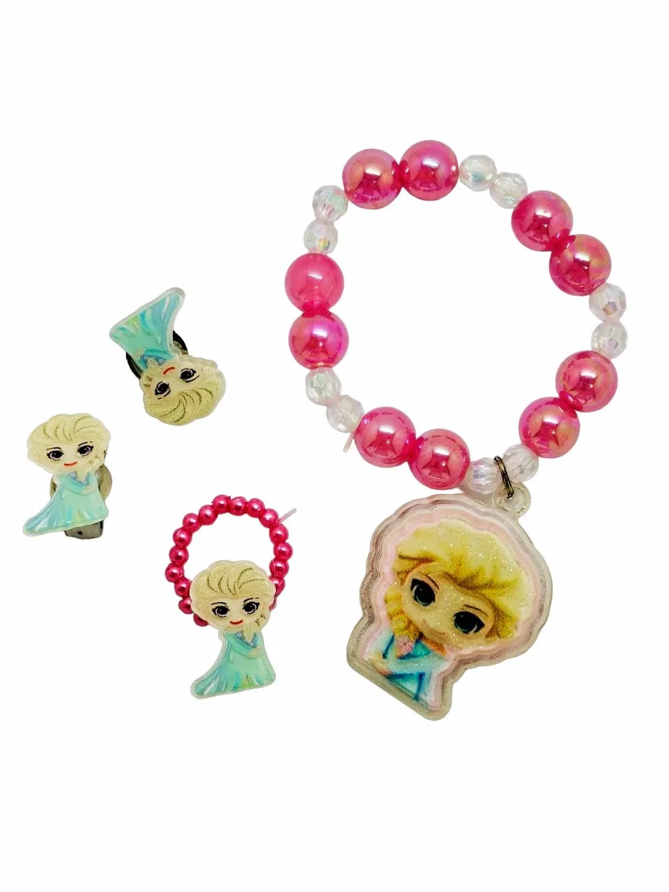 Bead Bracelets with Cartoon Character