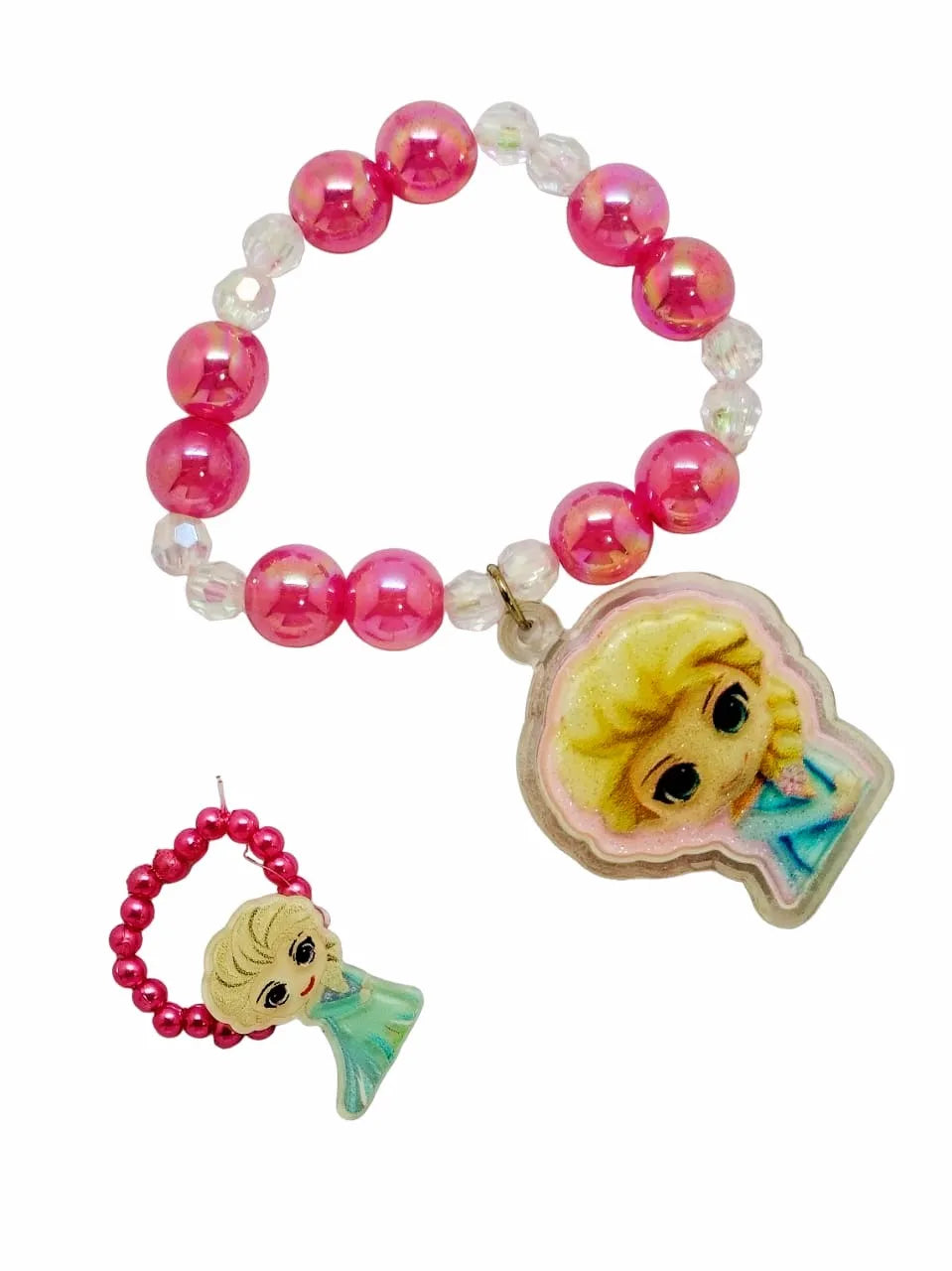 Bead Bracelets with Cartoon Character
