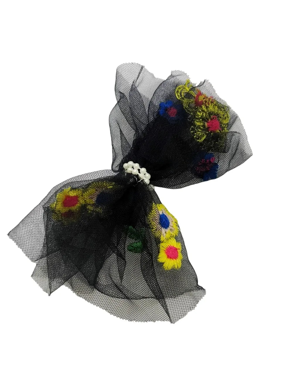 Girls Set of 3 Beaded Alligator Hair Clip