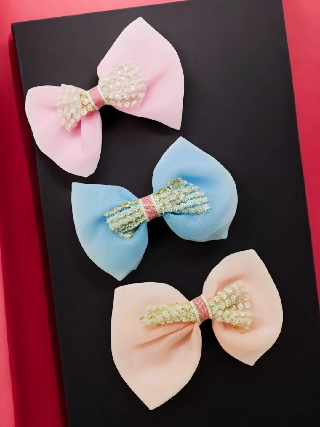 Set Of 3 Alligator Hair Clip
