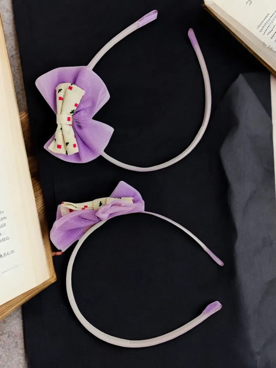 Girls Set of 2 Hairband with Bow
