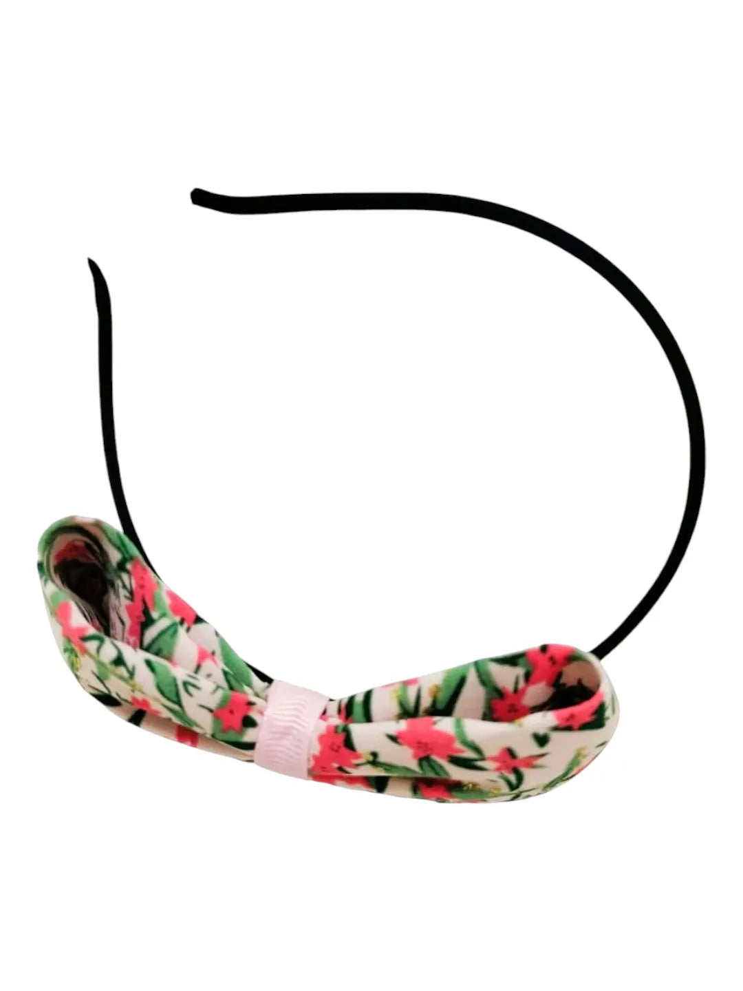 Set of 2 Floral Printed Bow Hairbands