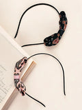 Set of 2 Paisley Printed Bow Hairband