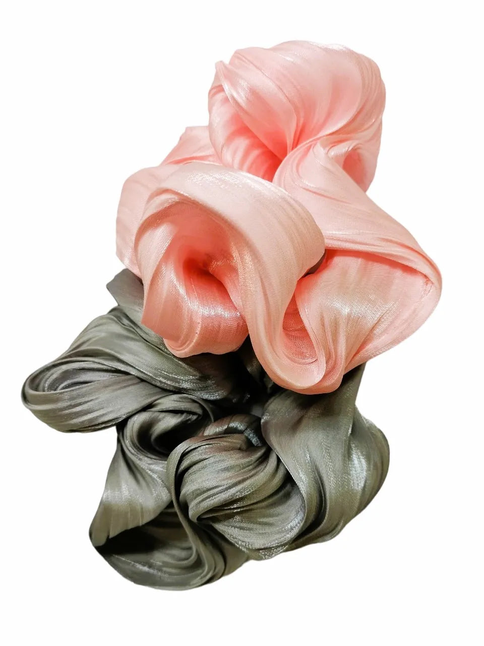 Set of 2 Satin Scrunchies