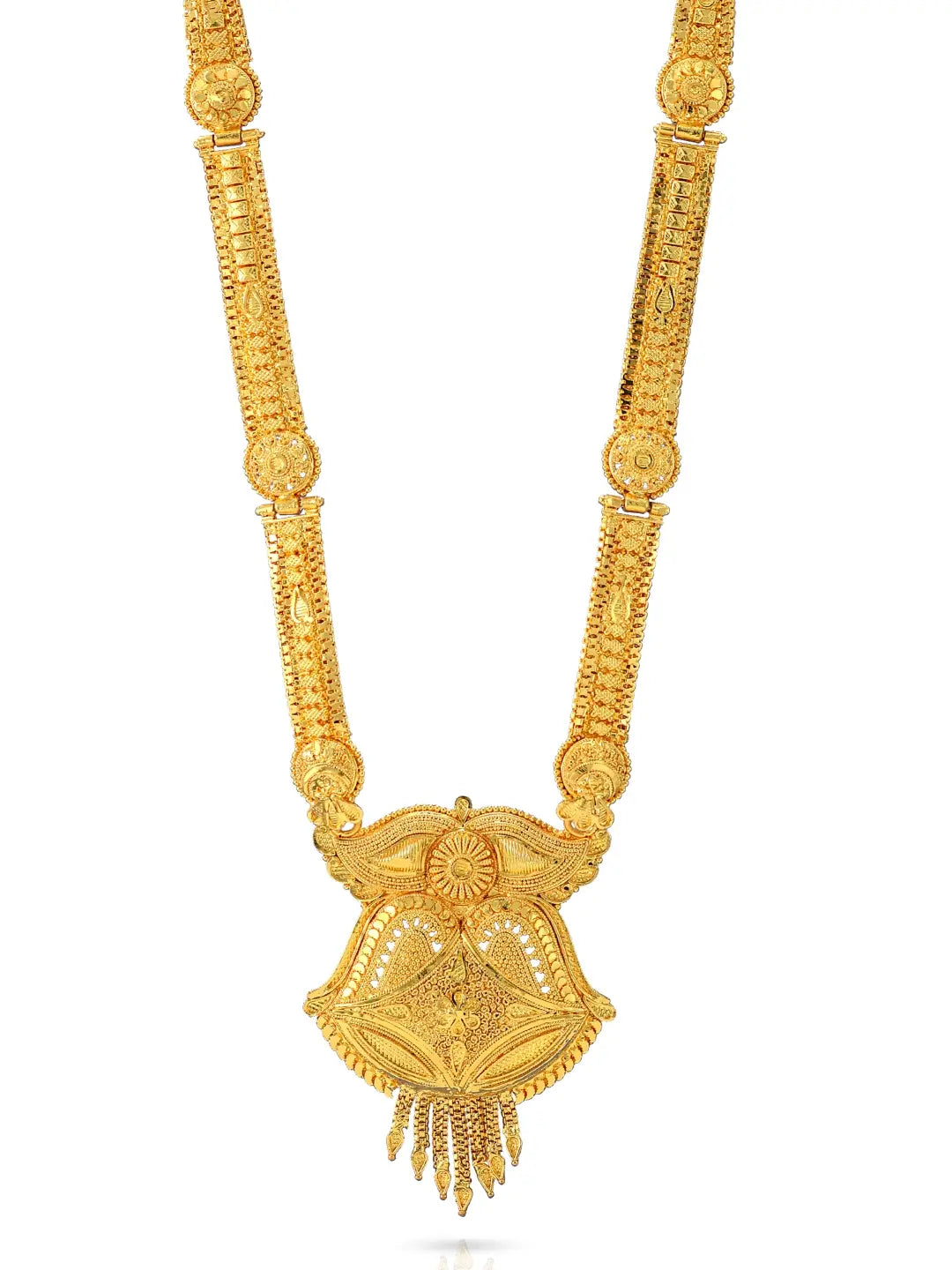 Luxurious Gold Plated Necklace Set