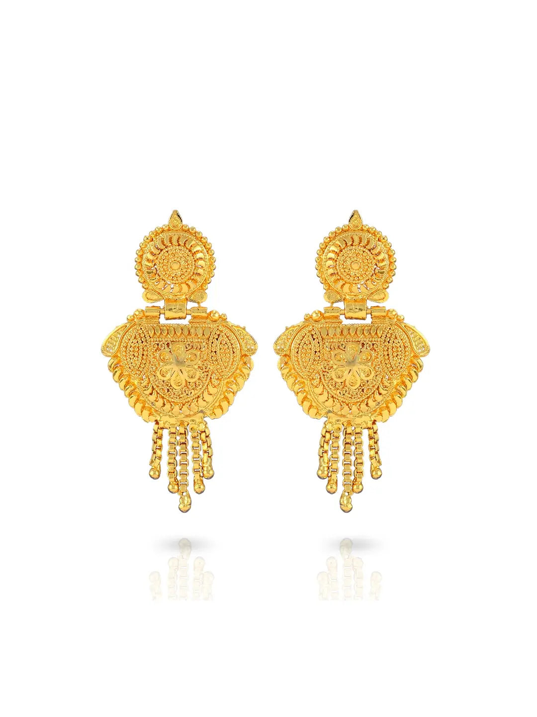 Luxurious Gold Plated Necklace Set