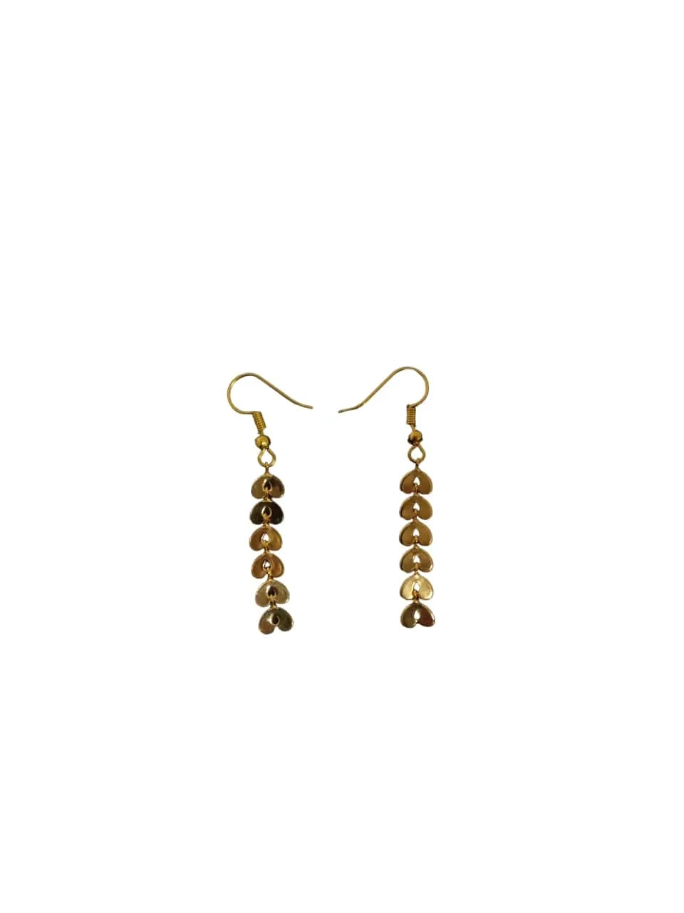 Gold-Plated Heart Shaped Jewellery Set