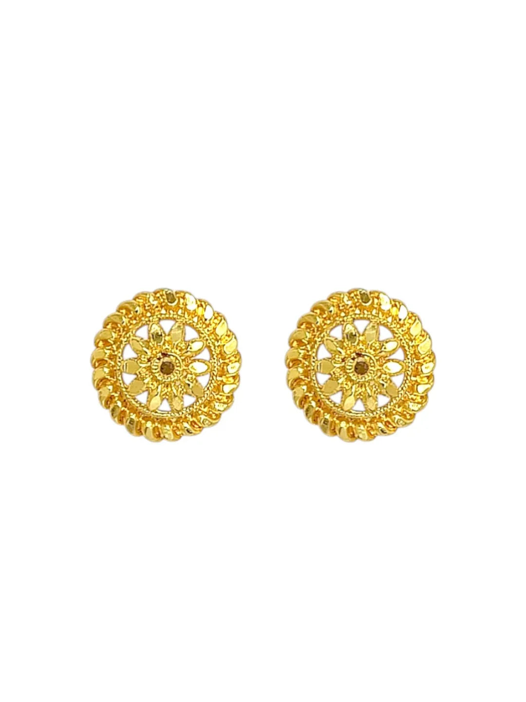 Gold-Plated Meenakari Necklace and Earrings