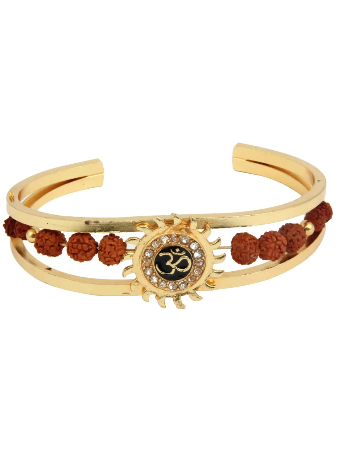 Om Rudraksha Kada Bracelet