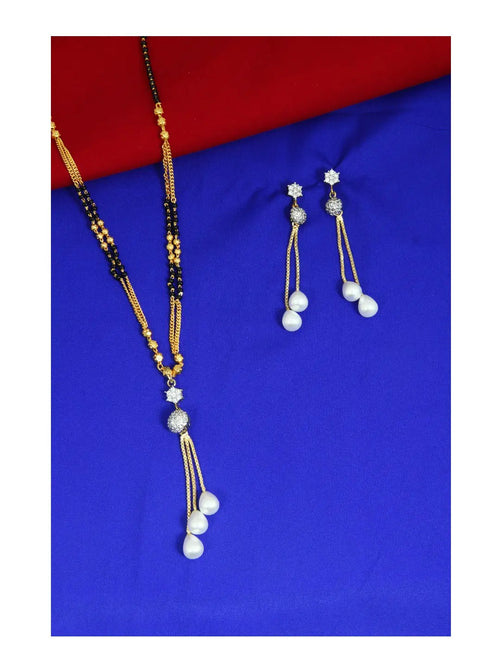 Double Layered Dangling Mangalsutra